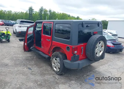 2012 Jeep Wrangler Unlimited Sport z USA, uszkodzony, nr VIN 1C4BJWDG0CL141332